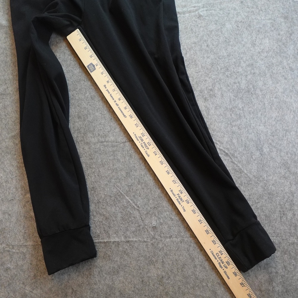 Yogalicious Pants Women Medium Black Polarlux Maya Illusion Fleece Lined Jogger - Picture 2 of 10